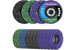 Multi-Surface Paint Stripper Discs for Effortless Rust and Oxide Removal on Metal and Wood