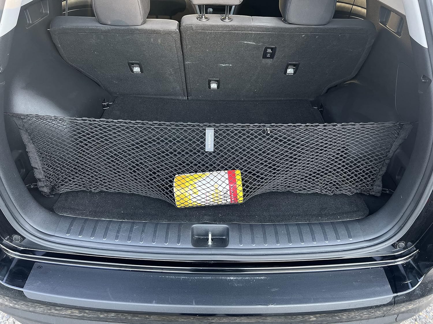 Envelope + Floor Style Trunk Cargo Net for Hyundai Tucson 2015-2021 - Car Accessories - Premium Trunk Organizers and Storage - Cargo Net for Crossover - Vehicle Carrier Organizer for Hyundai Tucson