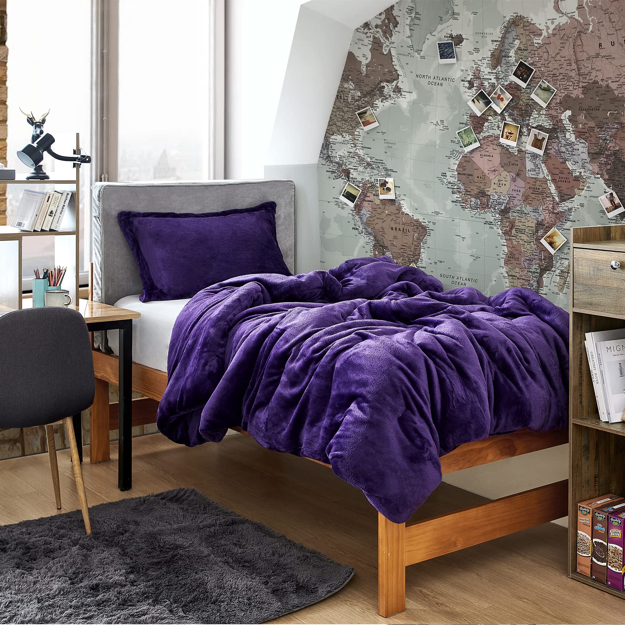 Byourbed Me Sooo Comfy - Coma Inducer® Twin XL Comforter - Purple Reign