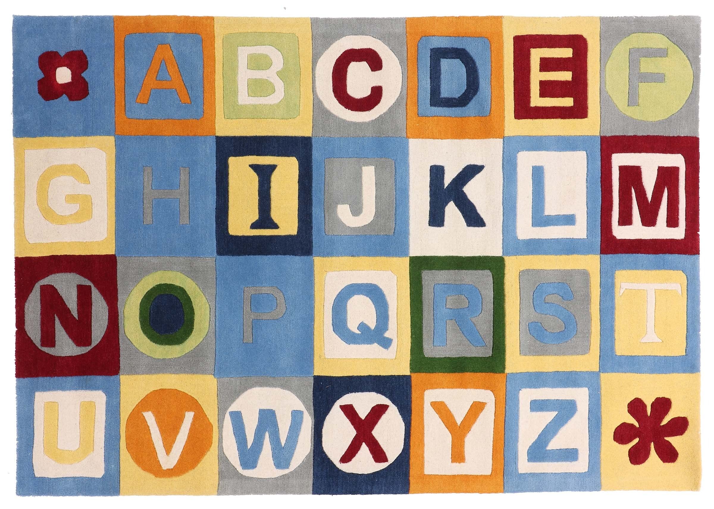 Tapis en laine pour enfants idéal pour aménager un coin lecture