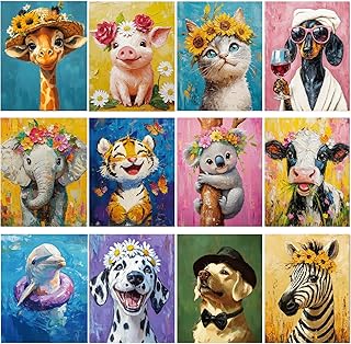 Pre Drawn Canvas For Painting Picks collage image 4