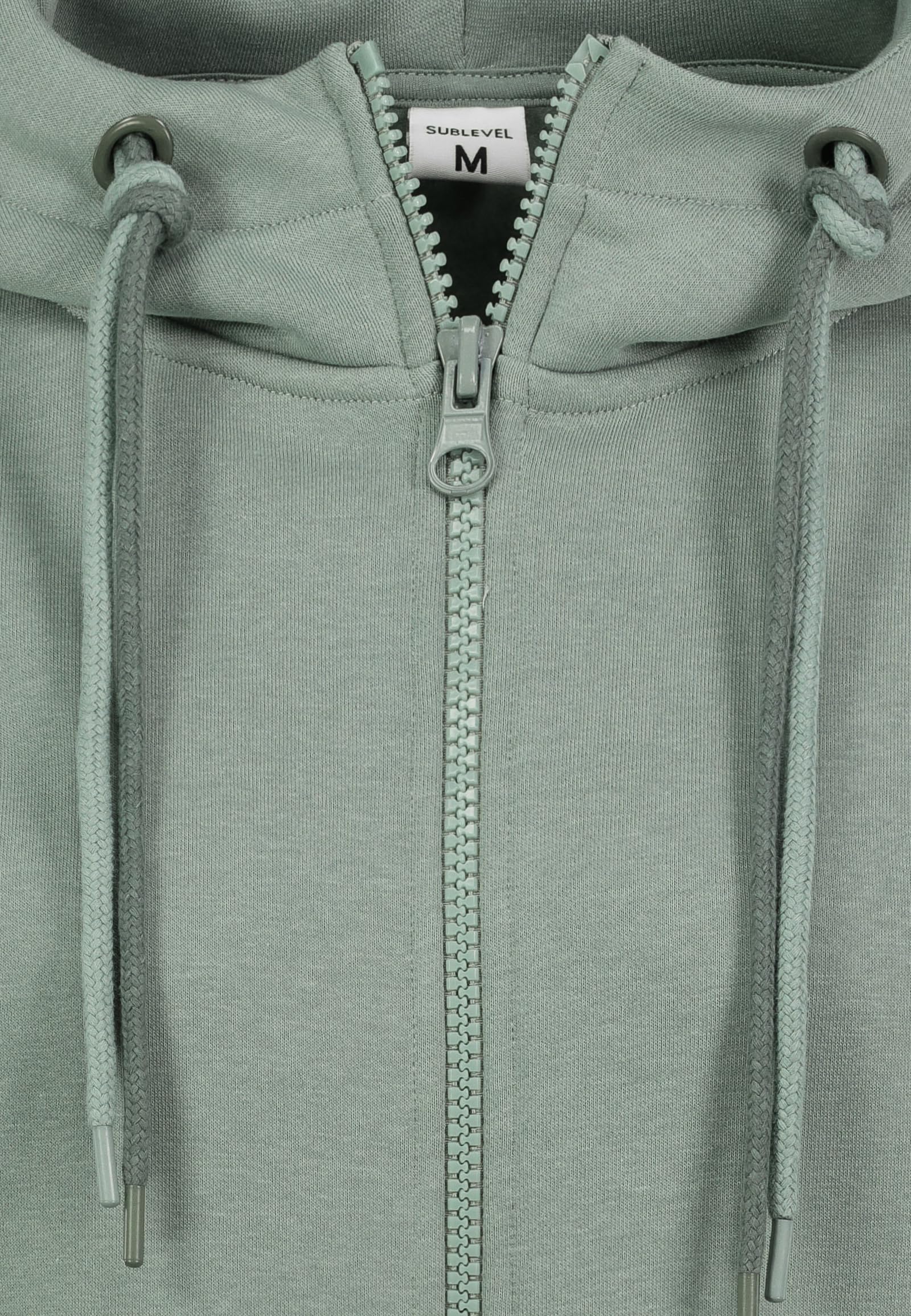 Sublevel Sweatjacke Hoodie Sweater Kapuzenpullover Übergangsjacke Frühlings