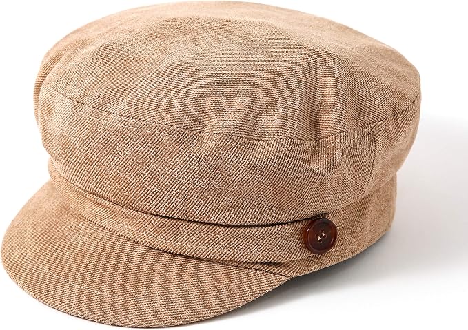 accsa Basco Cappello Donna Invernale Moda Berretto Piatto con Visiera  Elegante Beaker Boy Cappelli Marinaio : Amazon.it: Abbigliamento