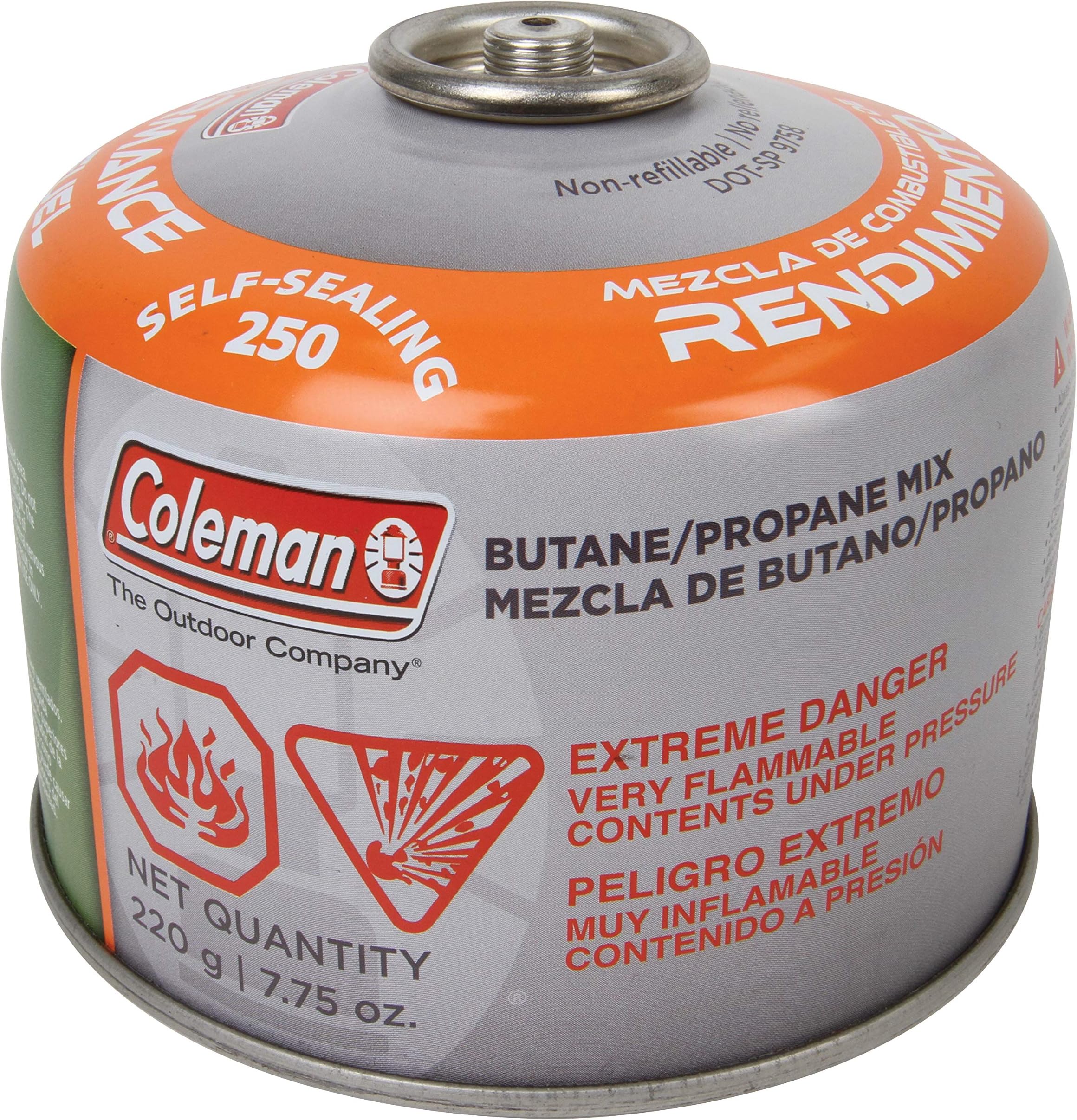 Coleman Butane / Propane Mix Fuel (Mix Fuel 7.75 oz.) - 7.75 oz.