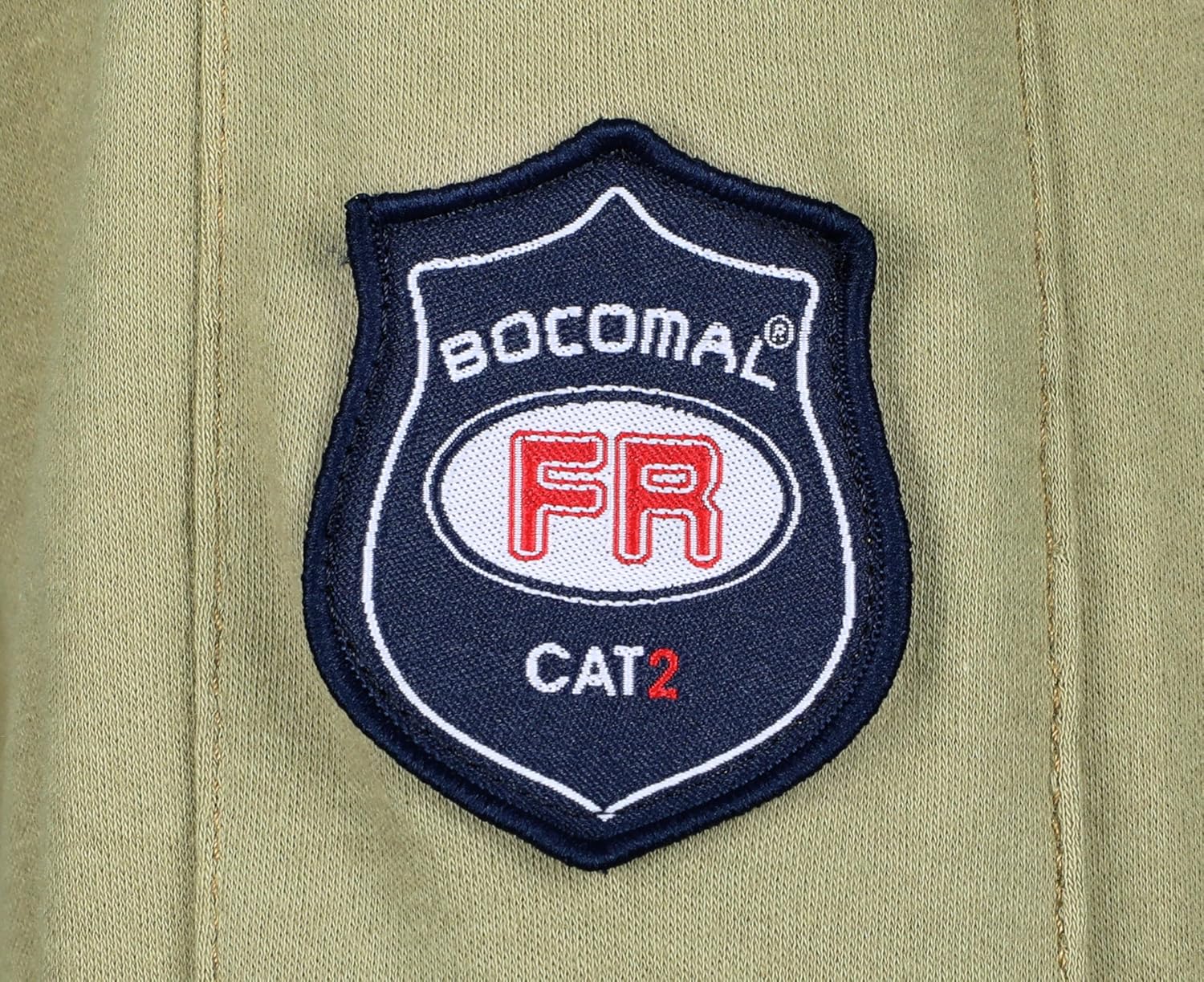 BOCOMAL FR Shirts 5.5oz Light Weight Henley and Short Sleeve Flame Resistant/Fire Retardant Clothing Shirt - Image 6