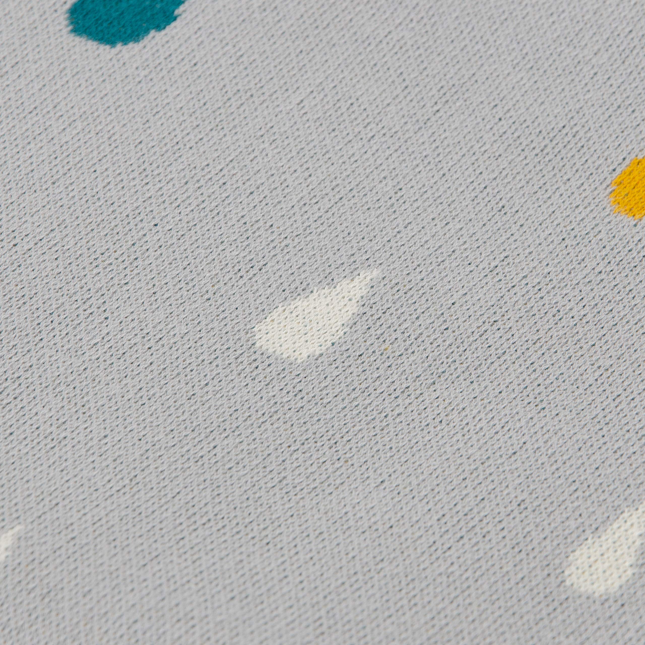 Kindsgut Coperta Neonati In Cotone Smiley – 80x100 Cm, Morbida E Ecologica, Colore Pistacchio