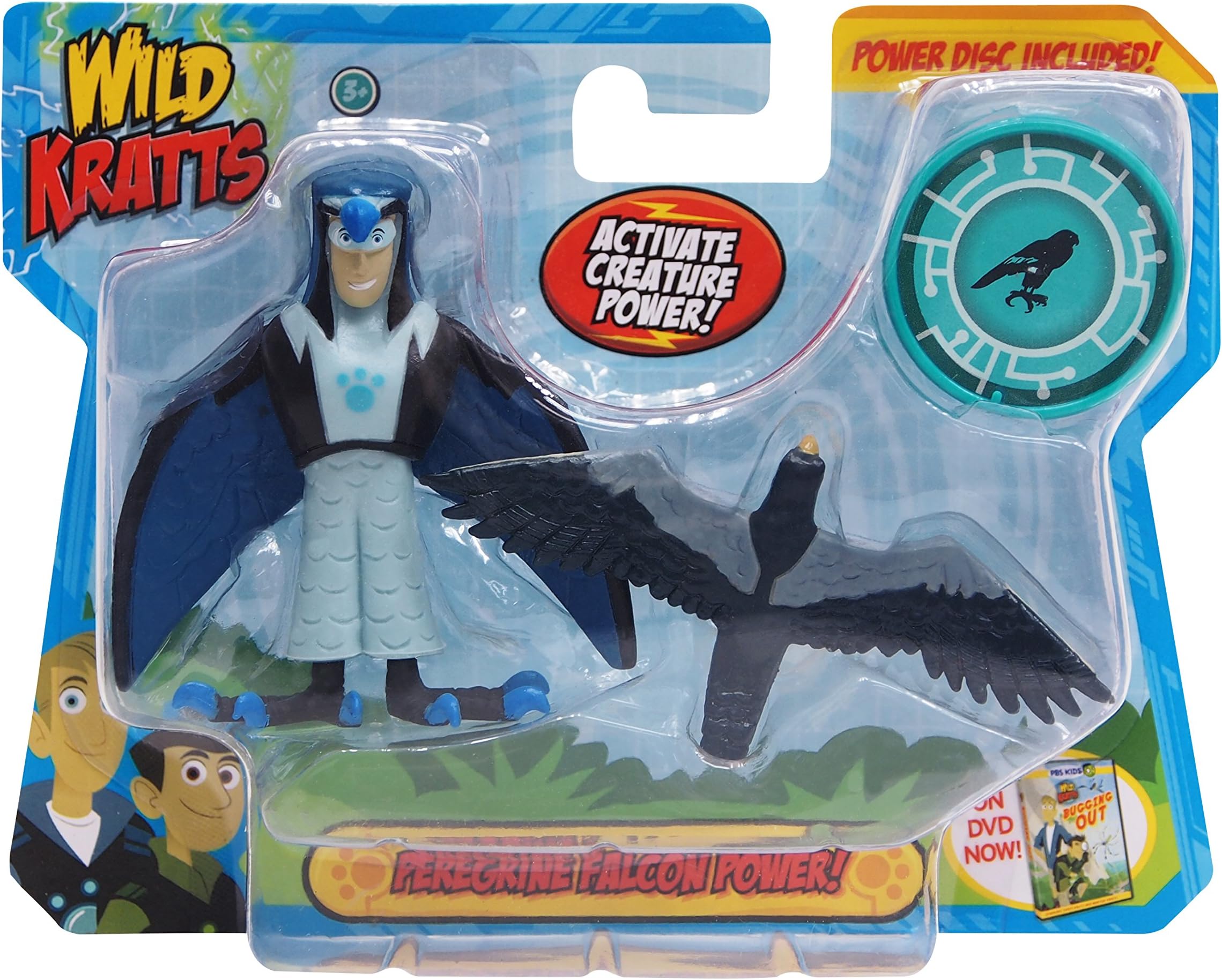 Wild Kratts Animal Power 2-Pack Figure Set: Peregrine Falcon Power