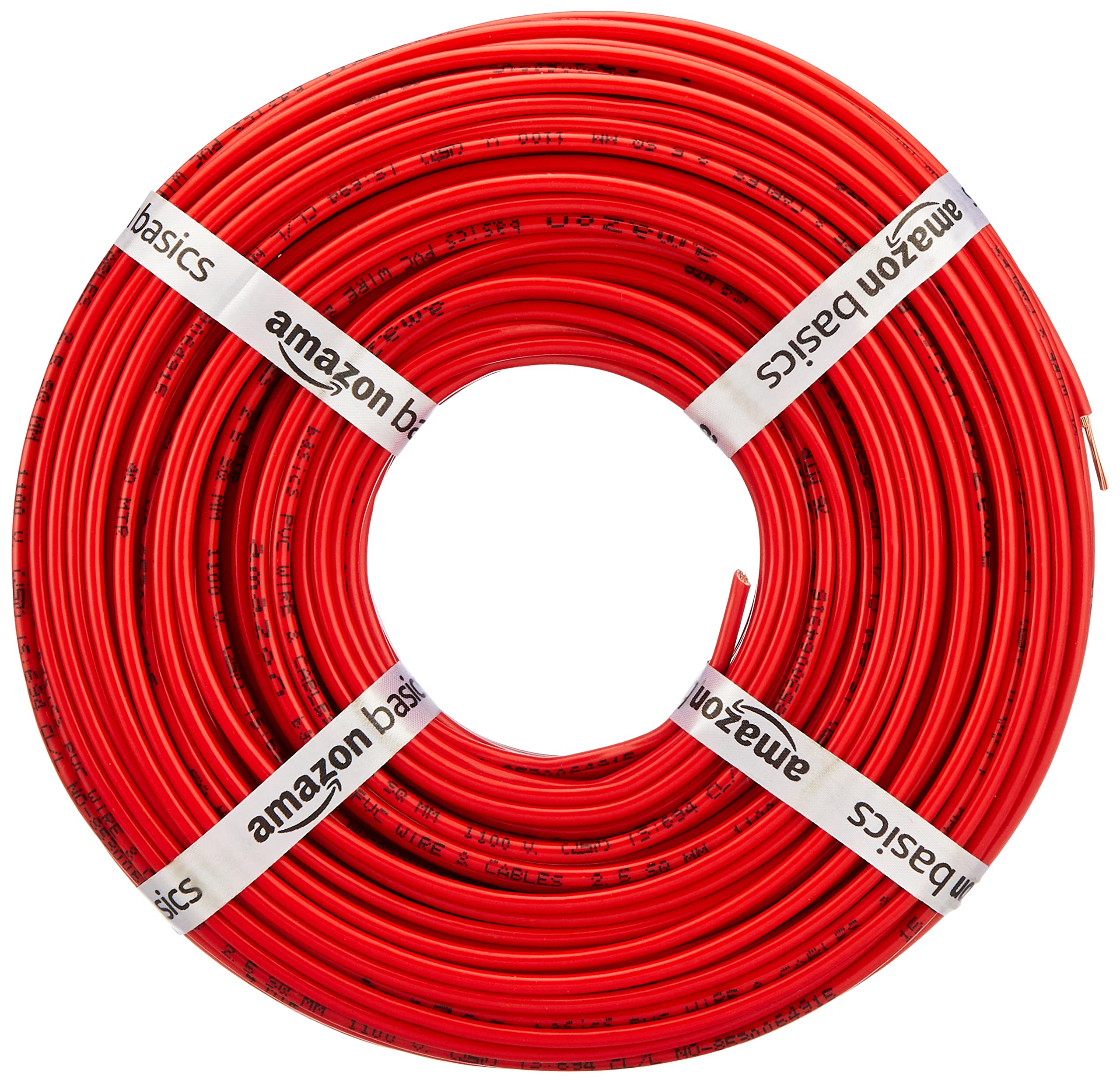 amazon basics PVC-Insulated, Single-Core, Multistrand Copper Wire (2.5 sq. mm, Red) (B0BTD74JX8) Amazon Price History, Amazon Price Tracker