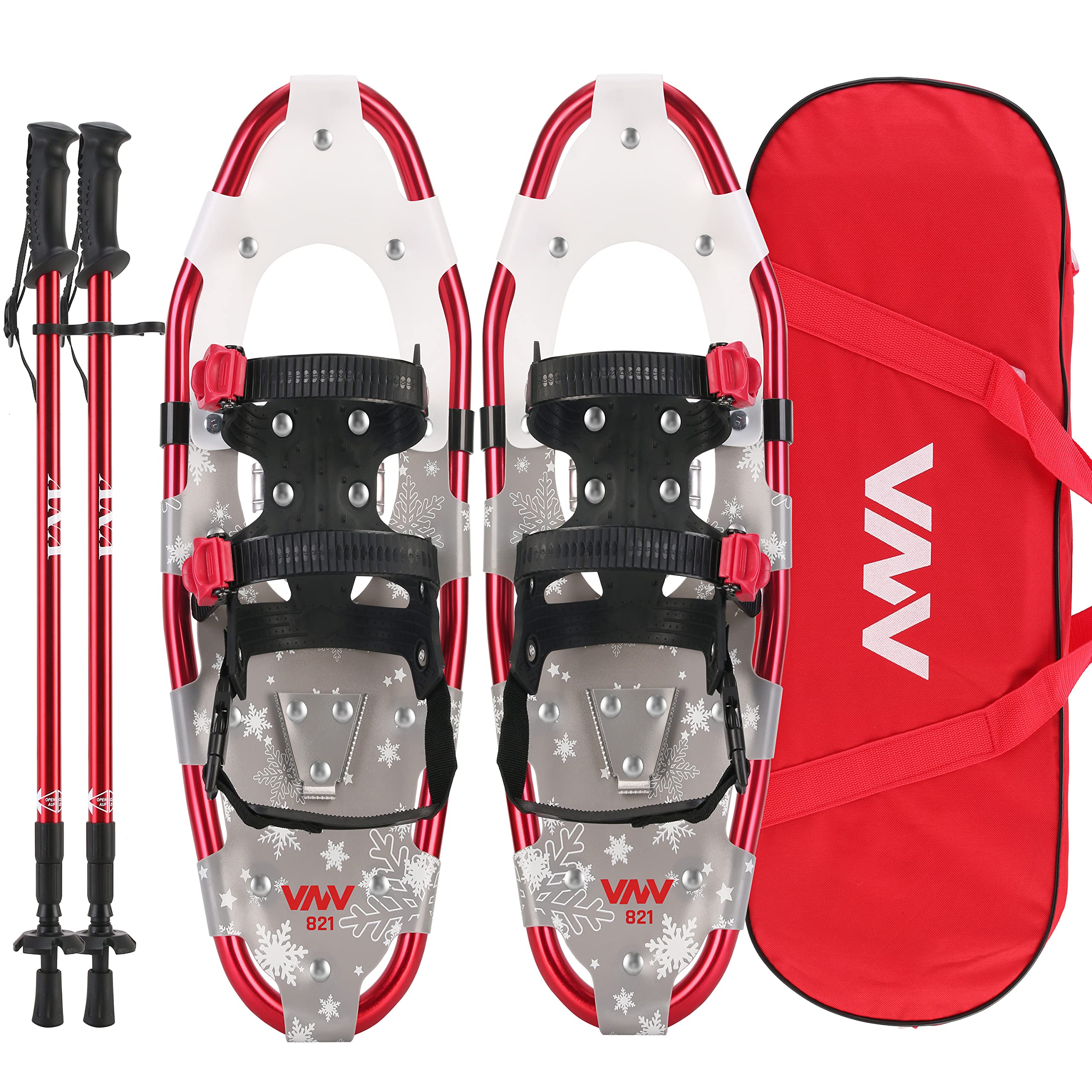 VNV Snowshoes 2022 Snowflake Series for Men Women Youth Kids