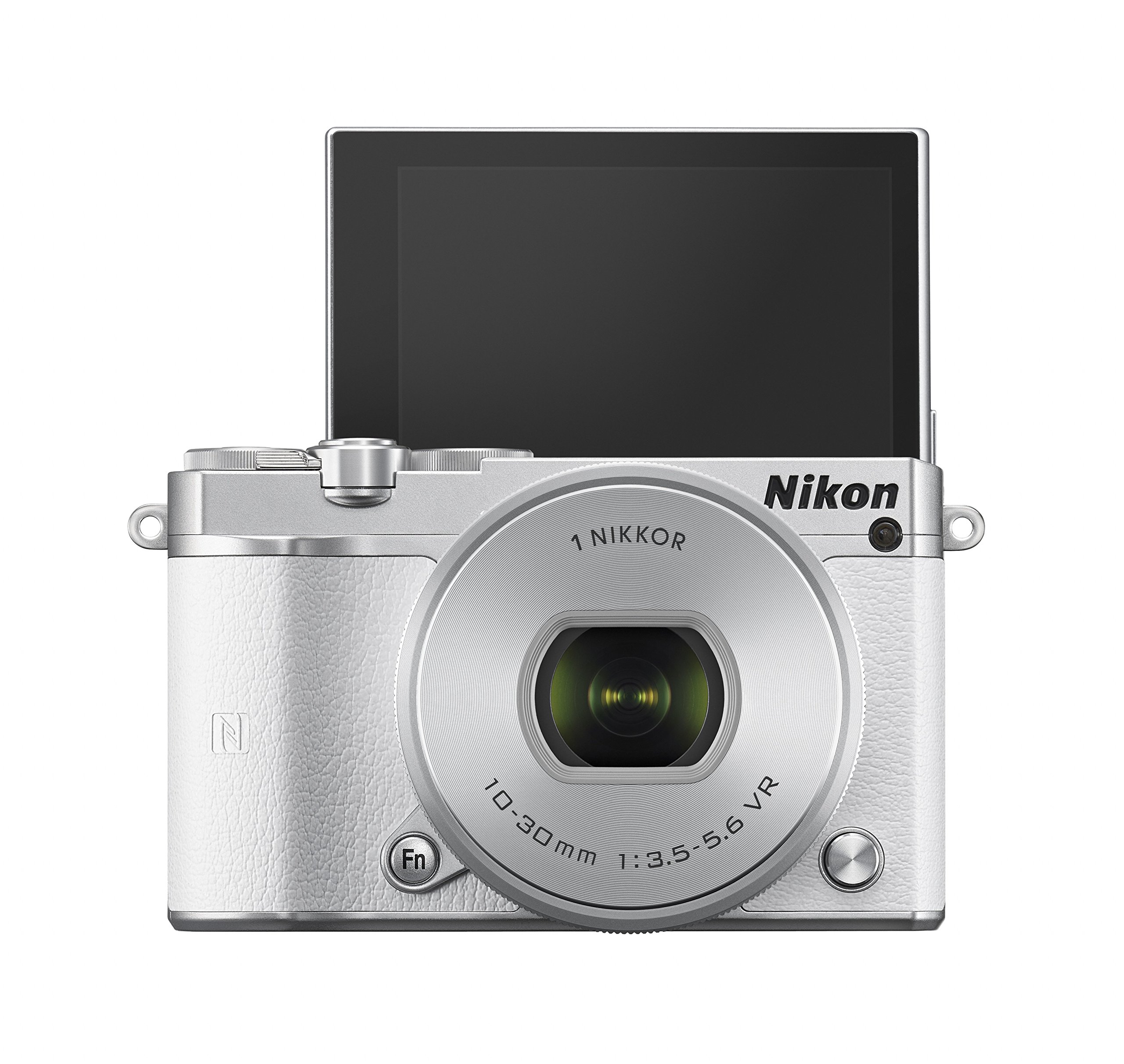 Nikon 1 J5 Compact System Camera - White (20.8 MP, 10 - 30 mm PD
