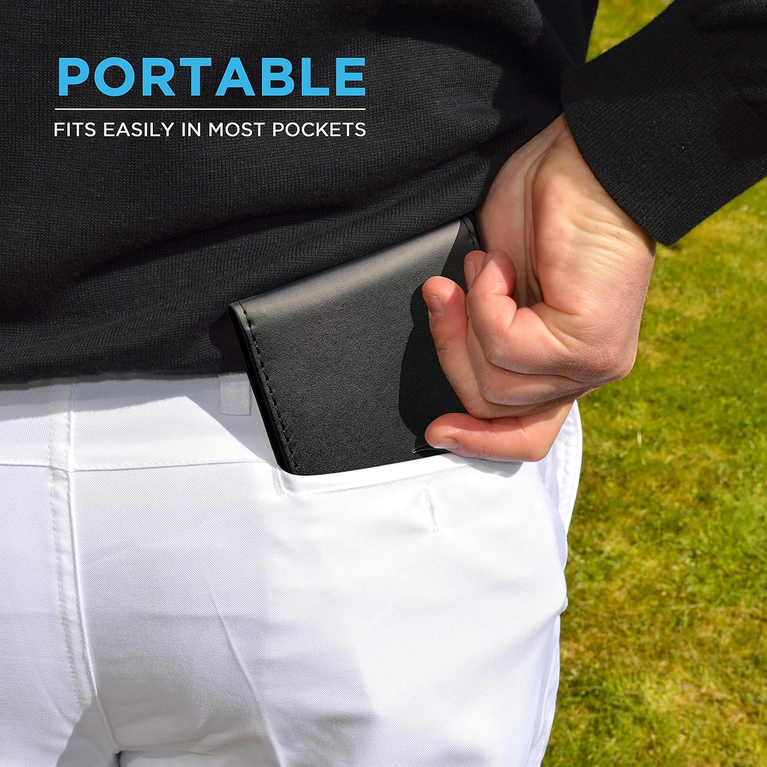 ME AND MY GOLF Premium Scorecard Holder and Stat Sheet with Unlimited Printable Sheets - Includes Instructional Training Videos