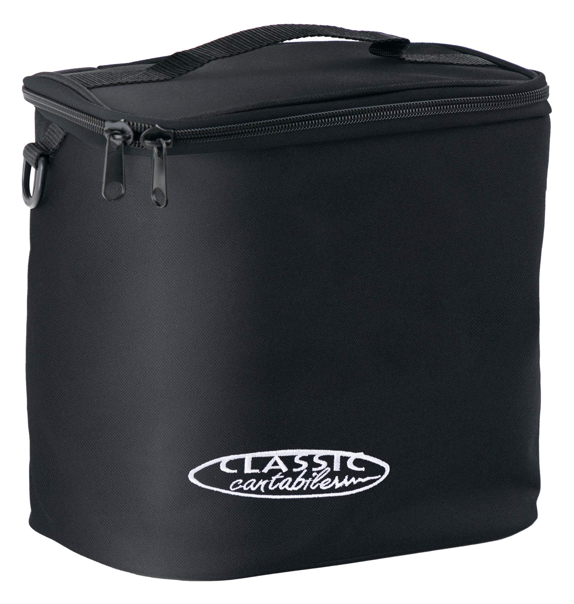 Classic Cantabile Bolsa Multifuncional Pequeña - Para hasta 3 sordinas y otros accesorios - Separadores ajustables - Completamente acolchada - negra