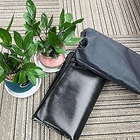 Vista 3 de EC Technology Under Grill Mat EC TECH, tapete de parrilla de 60 x 48 pulgadas debajo del escritorio, tapetes ignífugos de doble cara a prueba