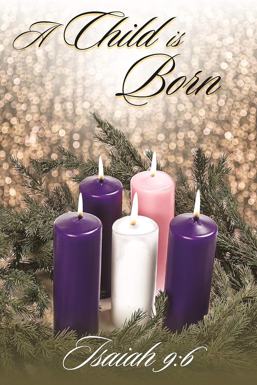B&H Publishing Group Bulletin-Advent/A Child is Born (Pack of 100)