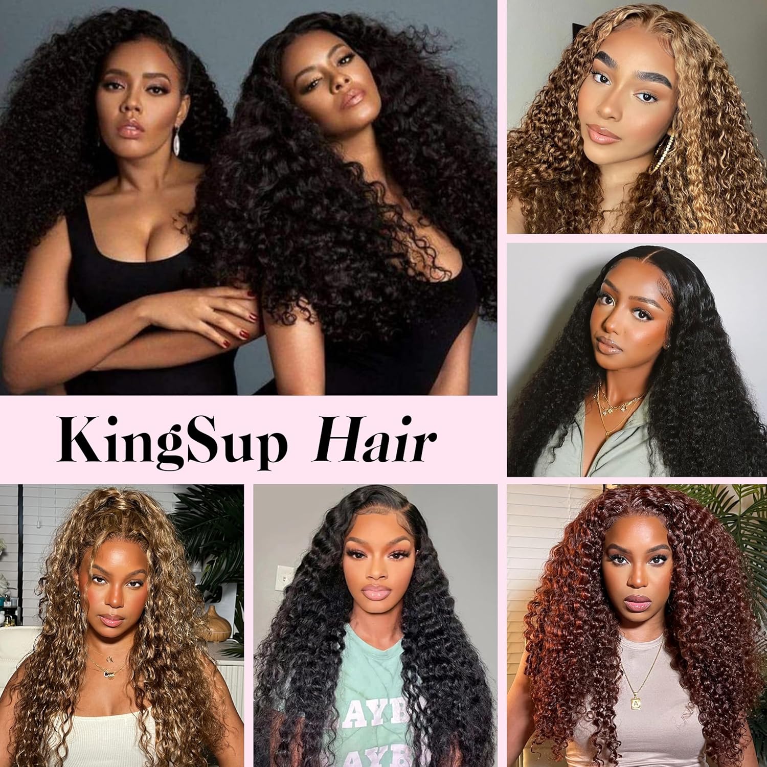 Deep Wave Human Hair Bundles 20 22 24 Inch 15A Burmese Curly Bundles Human Hair,Sew In Quick Weave Deep Wave Bundles 100% Real Human Hair Extensions Tangle Free Shedding Free Triple Lifespan