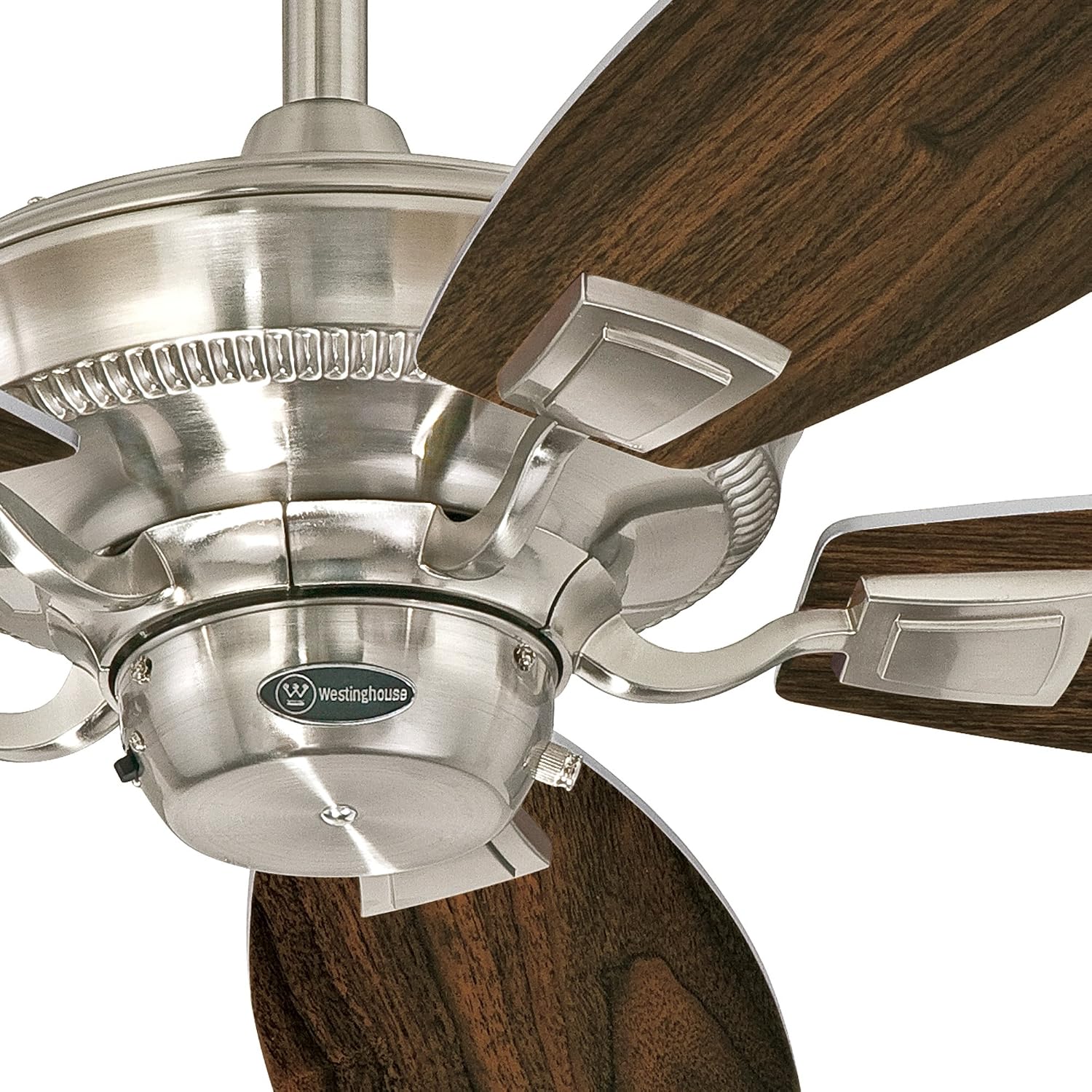 Bеѕt Sеllеr Westinghouse Lighting 7203600 Aiden 52 Reversible Five-Blade Indoor Ceiling Fan, Brushed Nickel