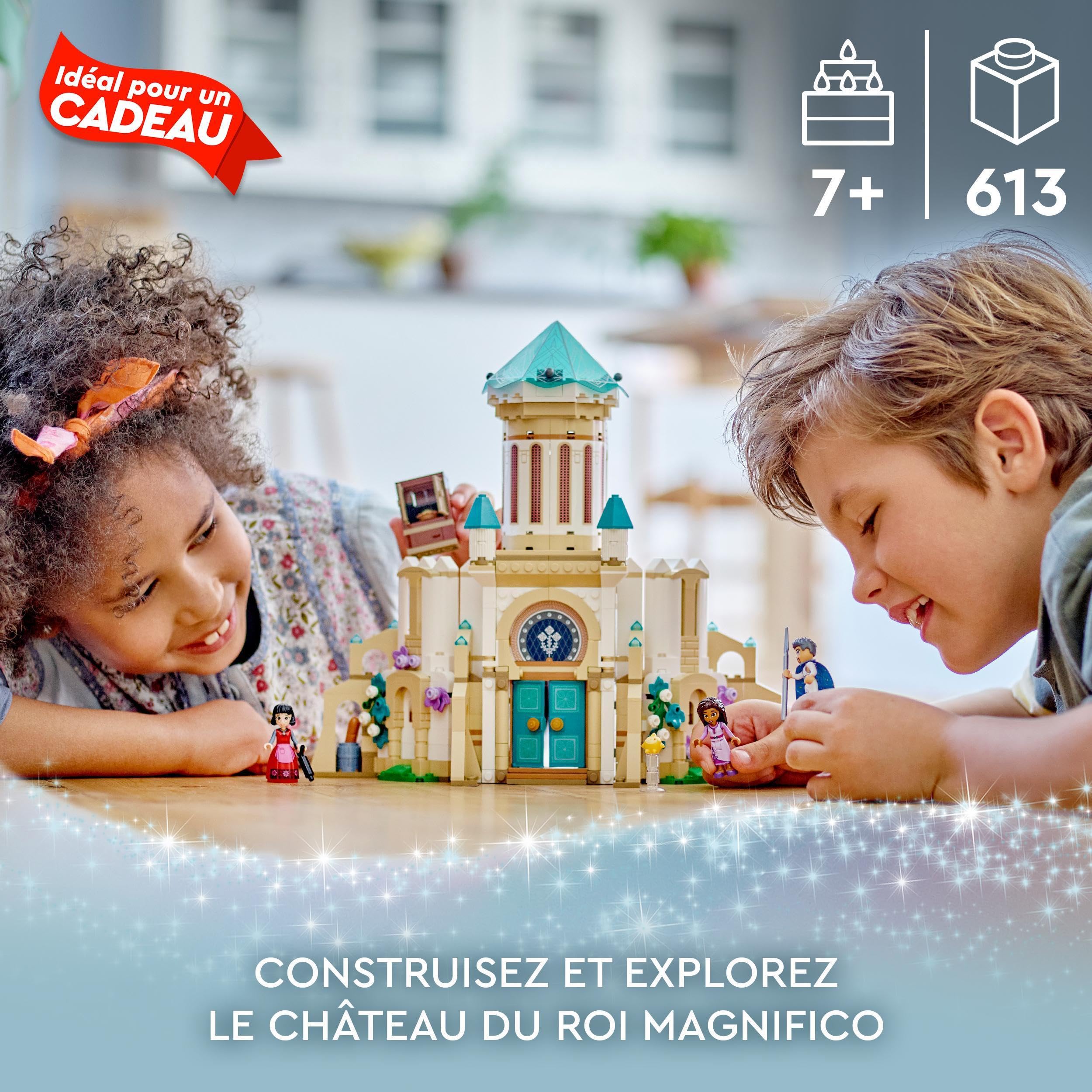 LEGO | Disney Le château du Roi Magnifico - Jouet de Construction 43224