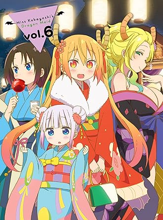 Amazon 小林さんちのメイドラゴン 6 Blu Ray アニメ