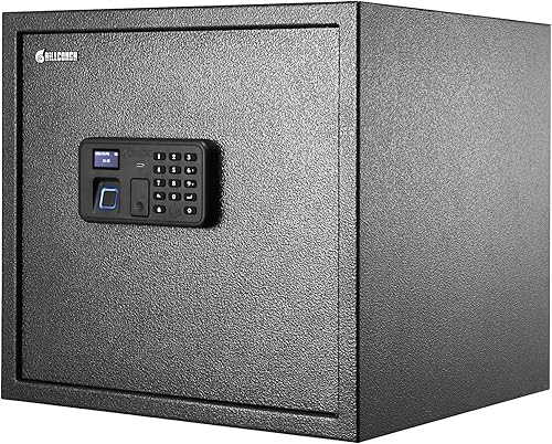 Miniatura 11 de Caja de seguridad inteligente BILLCONCH para múltiples pistolas - Caja fuerte con cerradura biométrica automática y pantalla LCD/guía