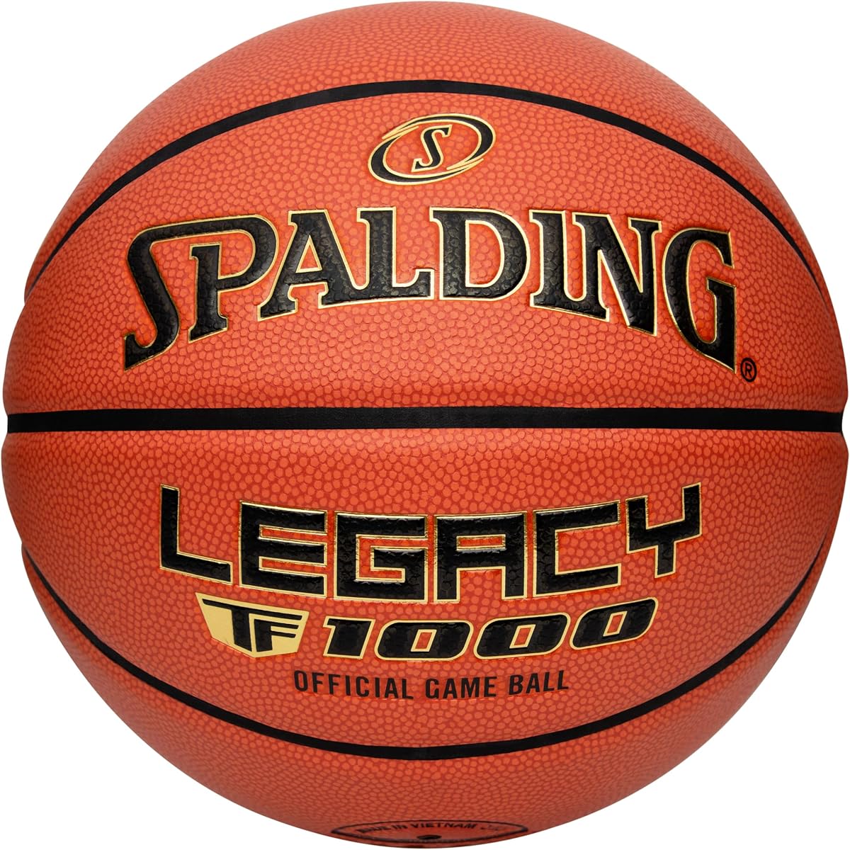 Balón de juego oficial Spalding Legacy TF-1000, baloncesto de interior, tamaños 6 y 7