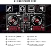 Numark Mixtrack Platinum FX + Numark HF125 – 4-Deck DJ Controller for Serato DJ + Ultra-Portable Professional DJ Headphones