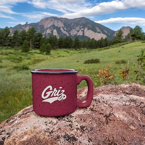 Miniatura 109 de Rico Industries NCAA Utah Utes - Taza de café personalizada de 12 onzas con logotipo grabado con láser profundo, taza de cerámica para acampar con