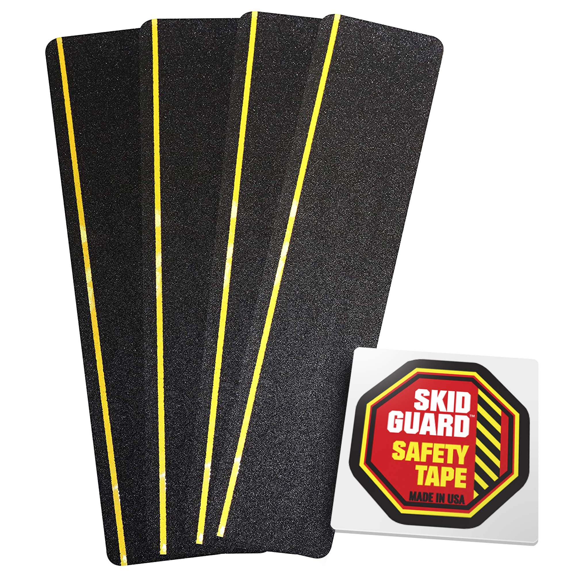 Buy SKID GUARD Outdoor Stair Treads NonSlip 6x24 in. (4Pack) Anti