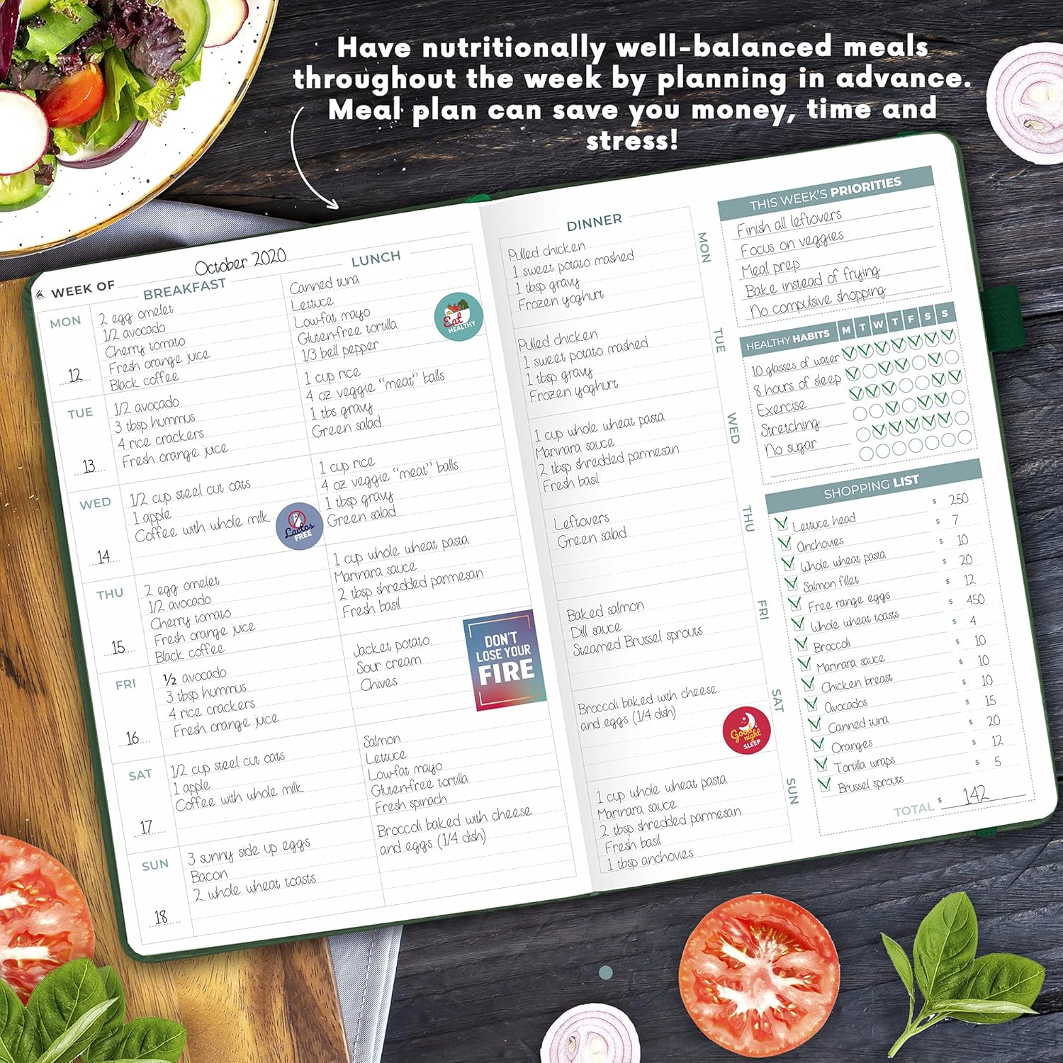 Clever Fox Weekly Meal Planner - Image 4