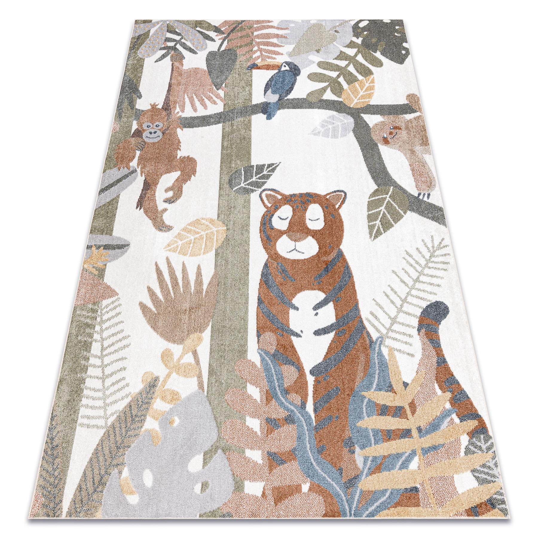 Tapis pour enfants Bono 8426 Crème Or foncé 160x220 cm
