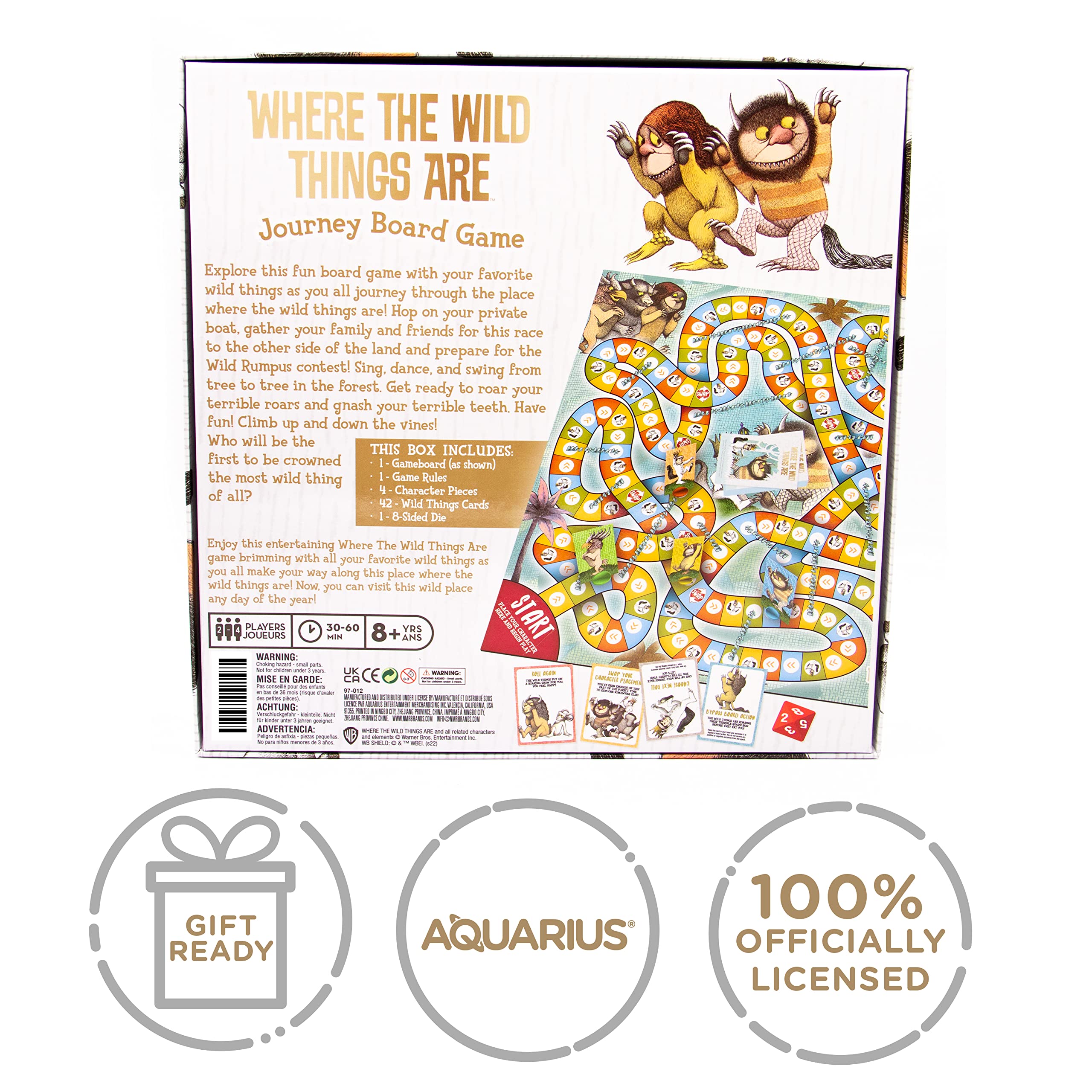 AQUARIUS - Where the Wild Things Are Journey Board Game - Image 7