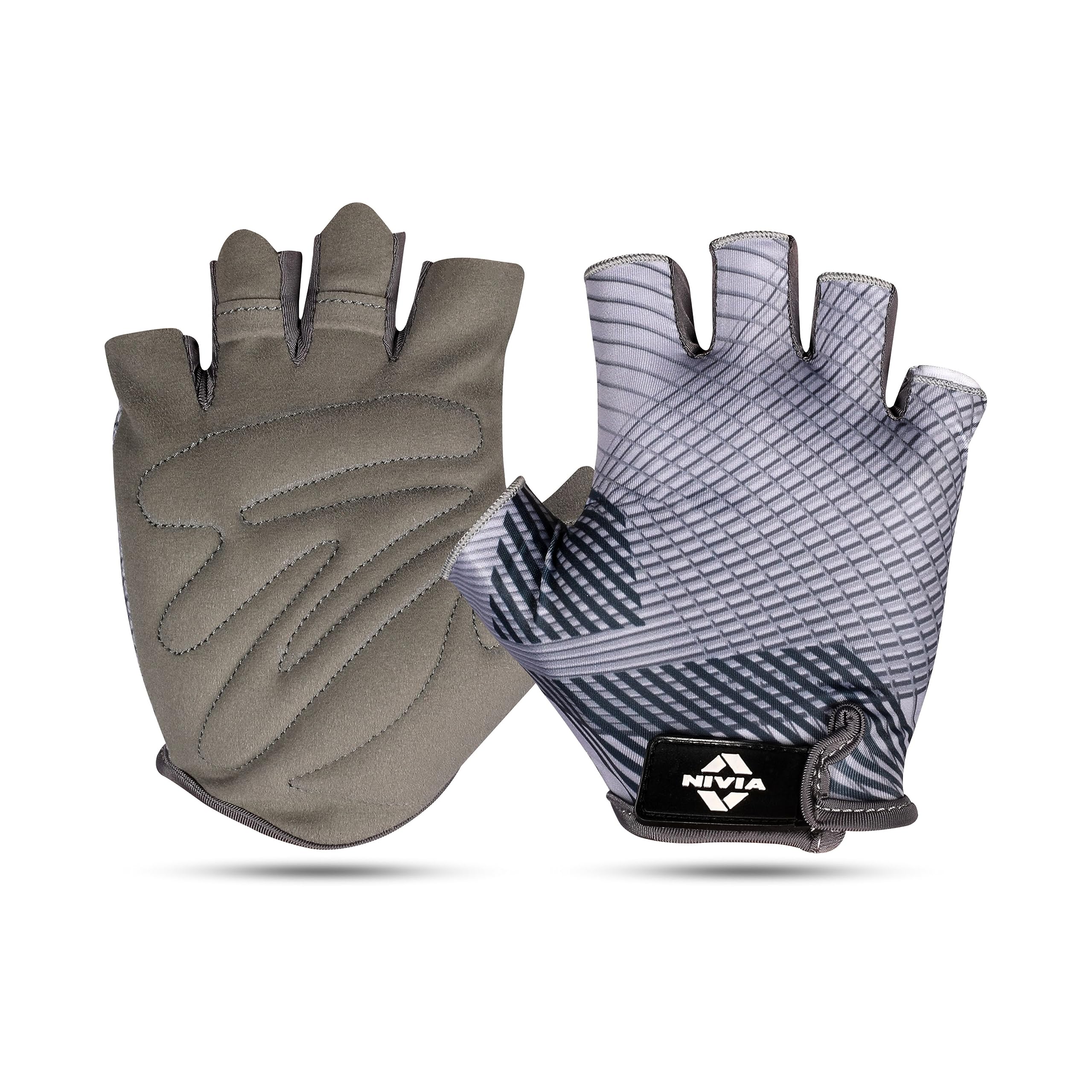 Nivia Copperhead 2.0 Sports Gloves for Men/Weightlifting and Gym/Super Stretchable Comfortable,Perfect for Weight Lifting,Training,Gym Workout,Crossfit,Pull-ups,Bodybuilding, Size-Medium (Grey) (B0CCVTZWNC) Amazon Price History, Amazon Price Tracker