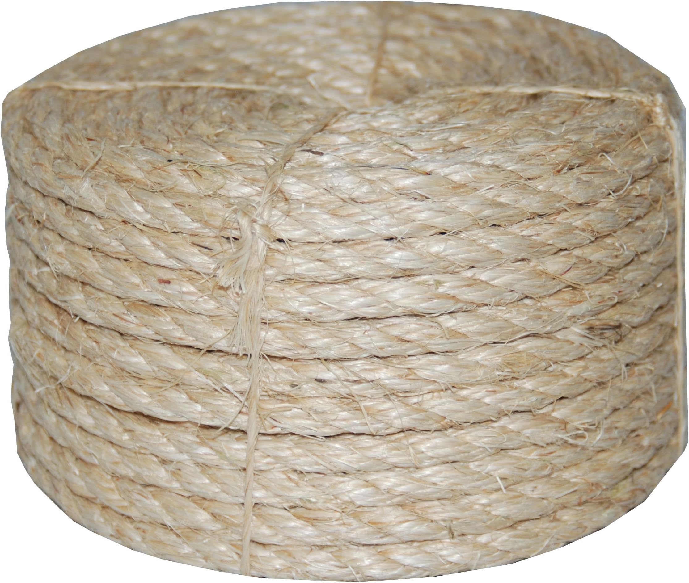 T.W. Evans Cordage Co. 22-410 3/8 inch by 100' Twisted Sisal Rope