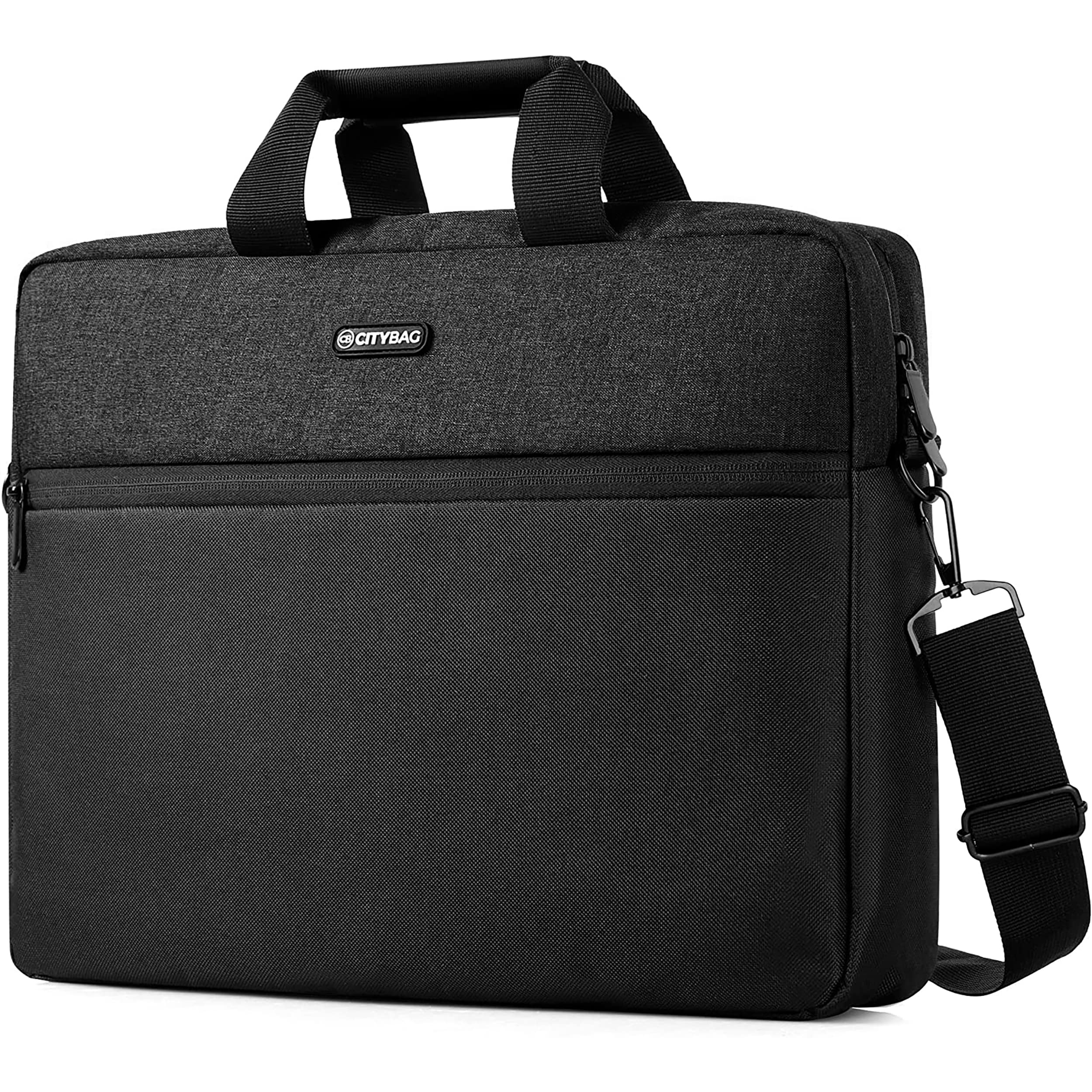 Laptop Bag Computer Bag Handbag for Documents - 15.6 Inch Laptop Case with Shoulder Strap - Work Bag for Men & Women - Carrying Sleeve for Tablets & Laptops
