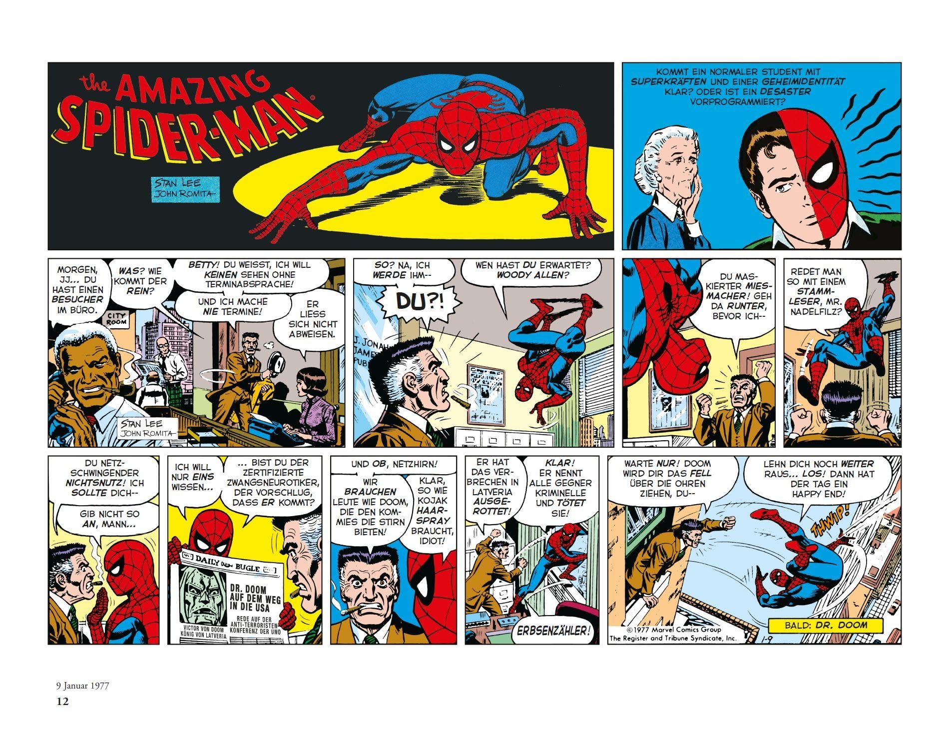 Spider-Man Newspaper Comics Collection: Bd. 1: 1977-1979