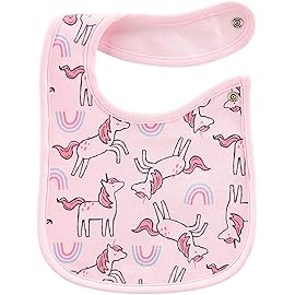 Simple Joys by Carter\'s Baby Girls\' 7-Pack Teething Bibs