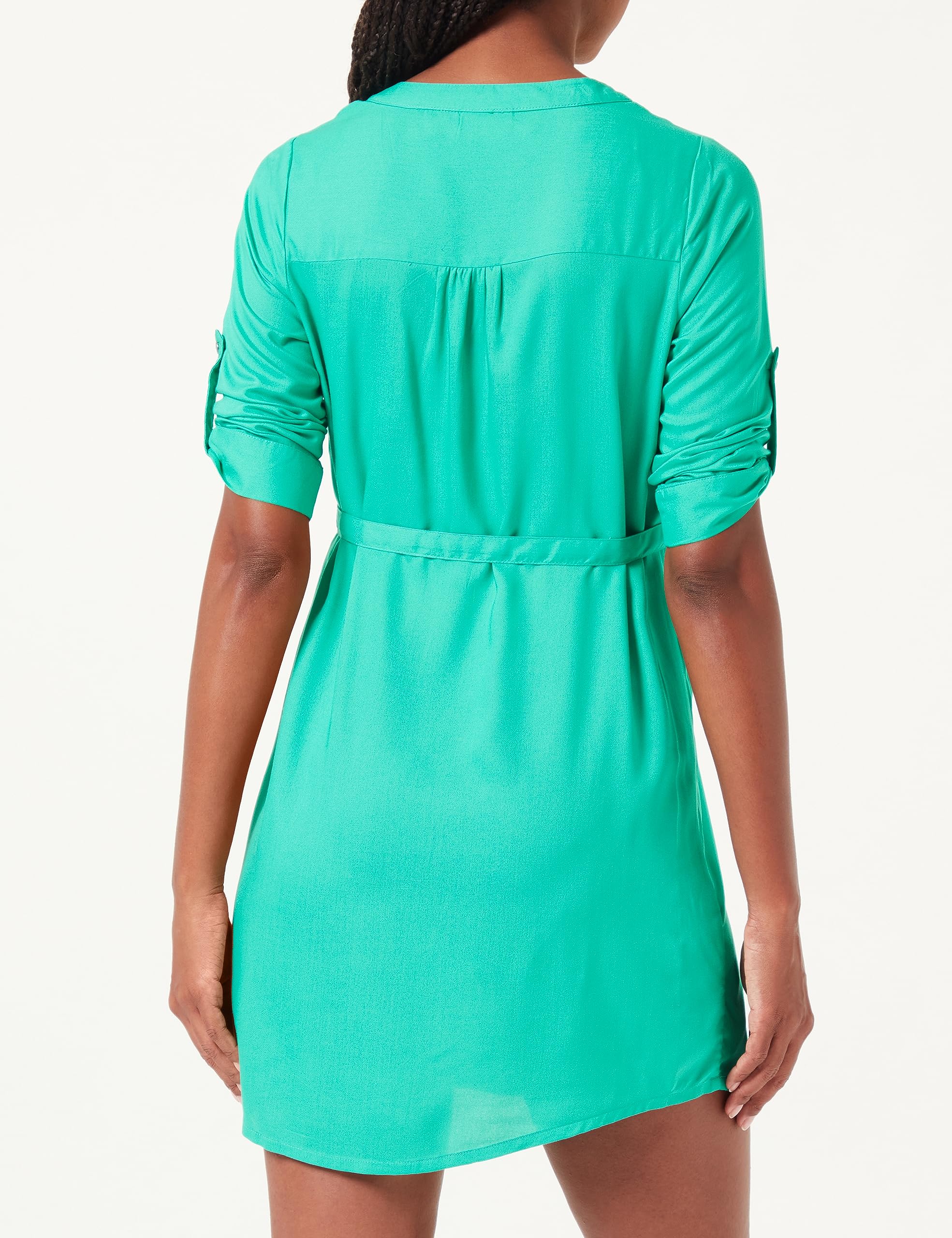 MAMALICIOUS Damen Mlmercy Lia 3/4 Woven Tunic Eco A. 2f Tunika