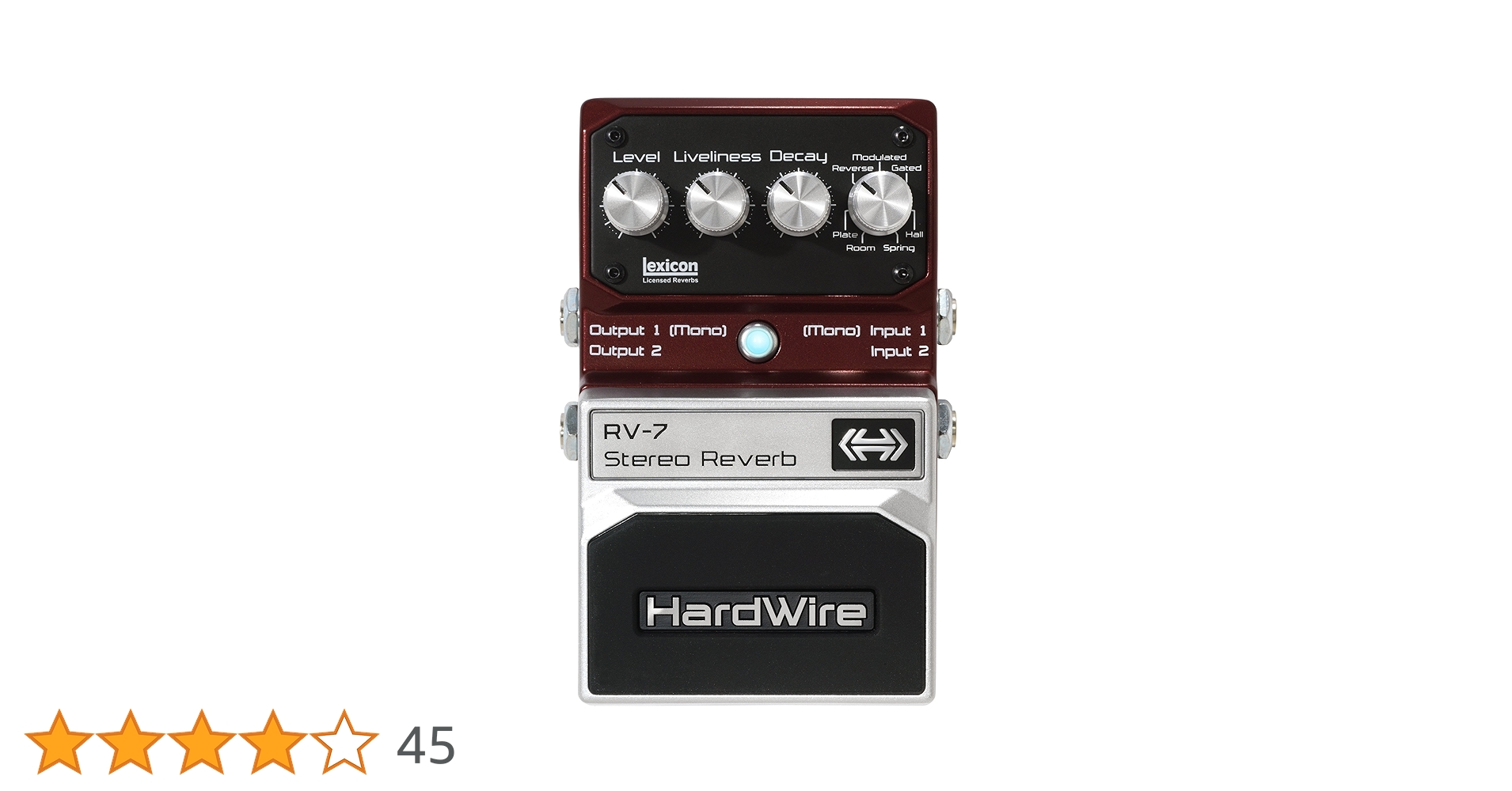 DigiTech RV-7 HardWire Stereo Reverb Extreme-Performance