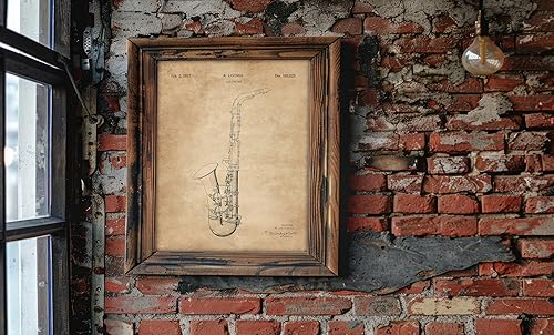 Miniatura 6 de Decoraciones de jazz, arte de pared, regalos para amantes del jazz, decoración de estudio de música, juego de 8 (8 x 10) sin marco, impresiones de