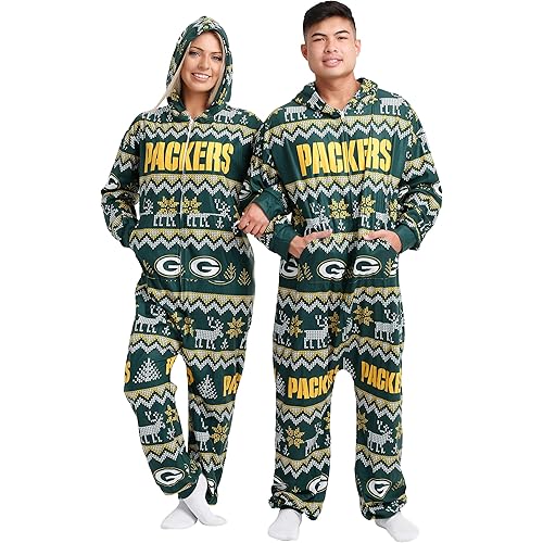 foco NFL Team Logo Pajamas One Piece Onsie