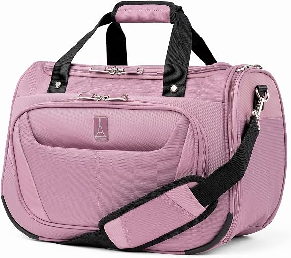 Travelpro Maxlite 5 Softside Lightweight Underseat Carry-On Travel Tote, Overnight Weekender Bag, Men and Women, Orchid Pink, 18-Inch
