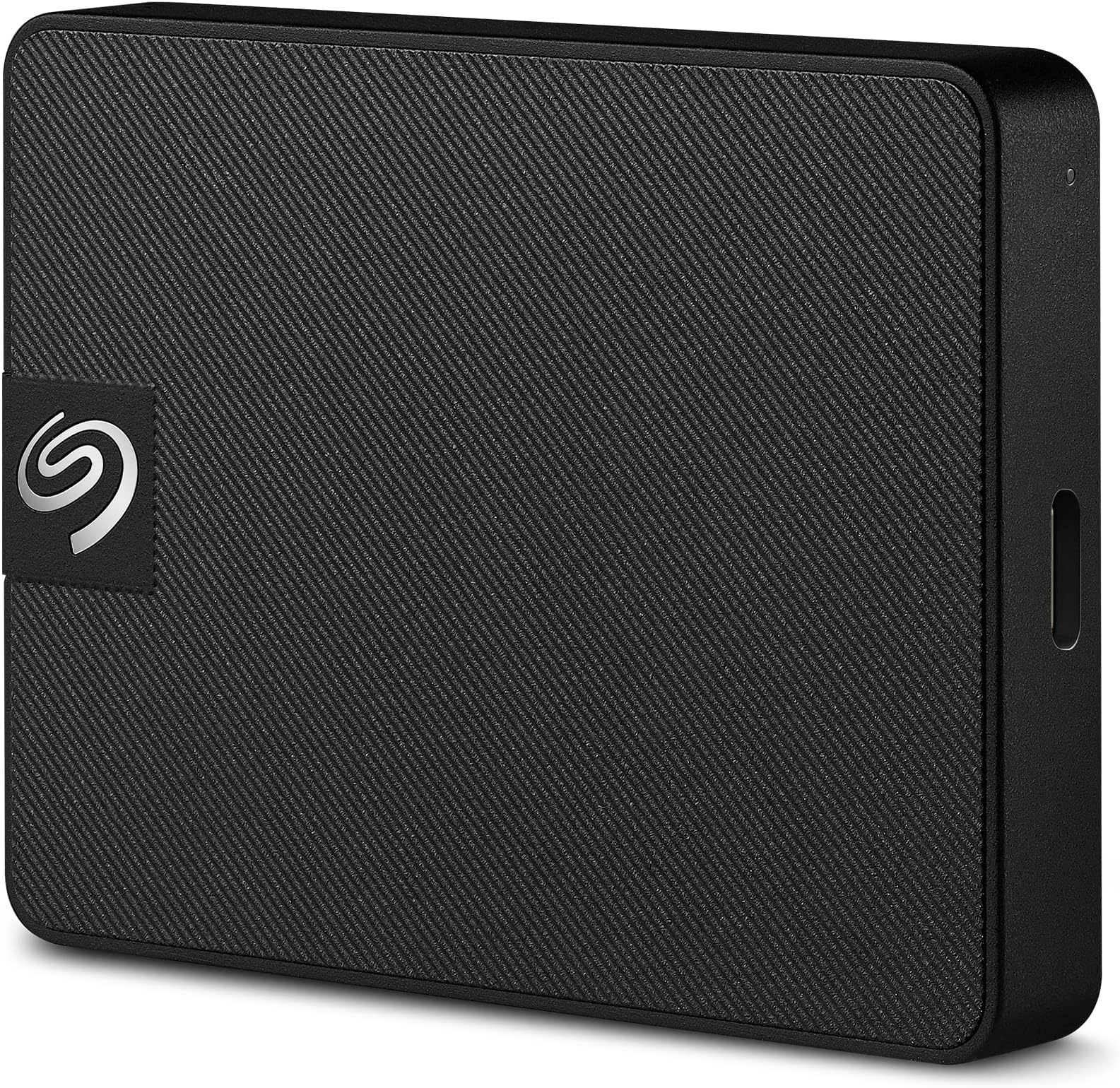 Seagate Expansion SSD, 500GB, externe SSD, USB-C en USB 3.0, voor PC Mac iPad & iPhone, Data Rescue Service (STLH500400)
