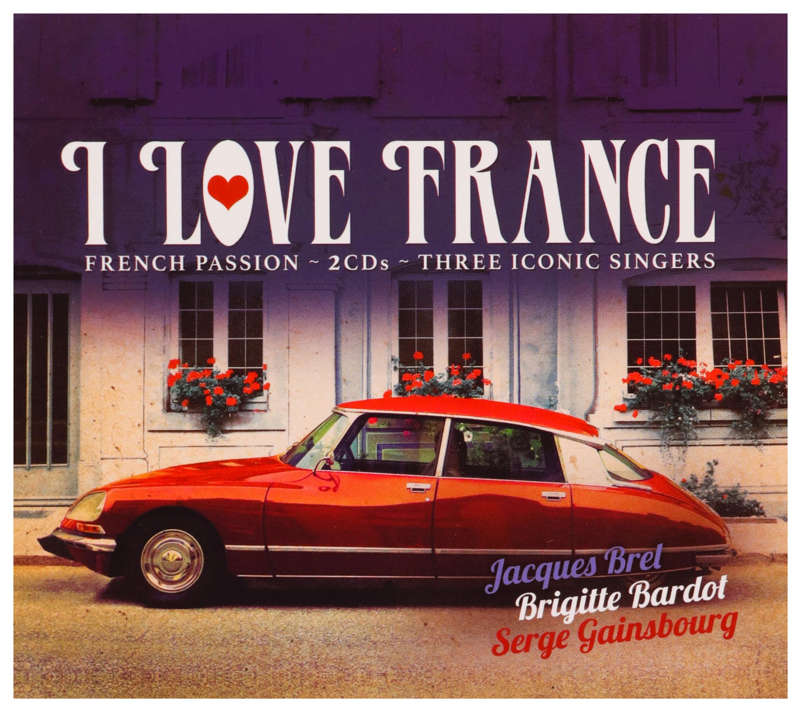 Various Artists I Love France Double CD NEW