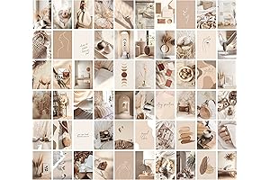 Dreamy Boho Wall Art Kit: Aesthetic Pictures for a Tranquil Space