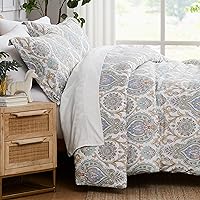 Vista 43 de Southshore Fine Linens - Juego de fundas para edredón de gran tamaño, 3 piezas