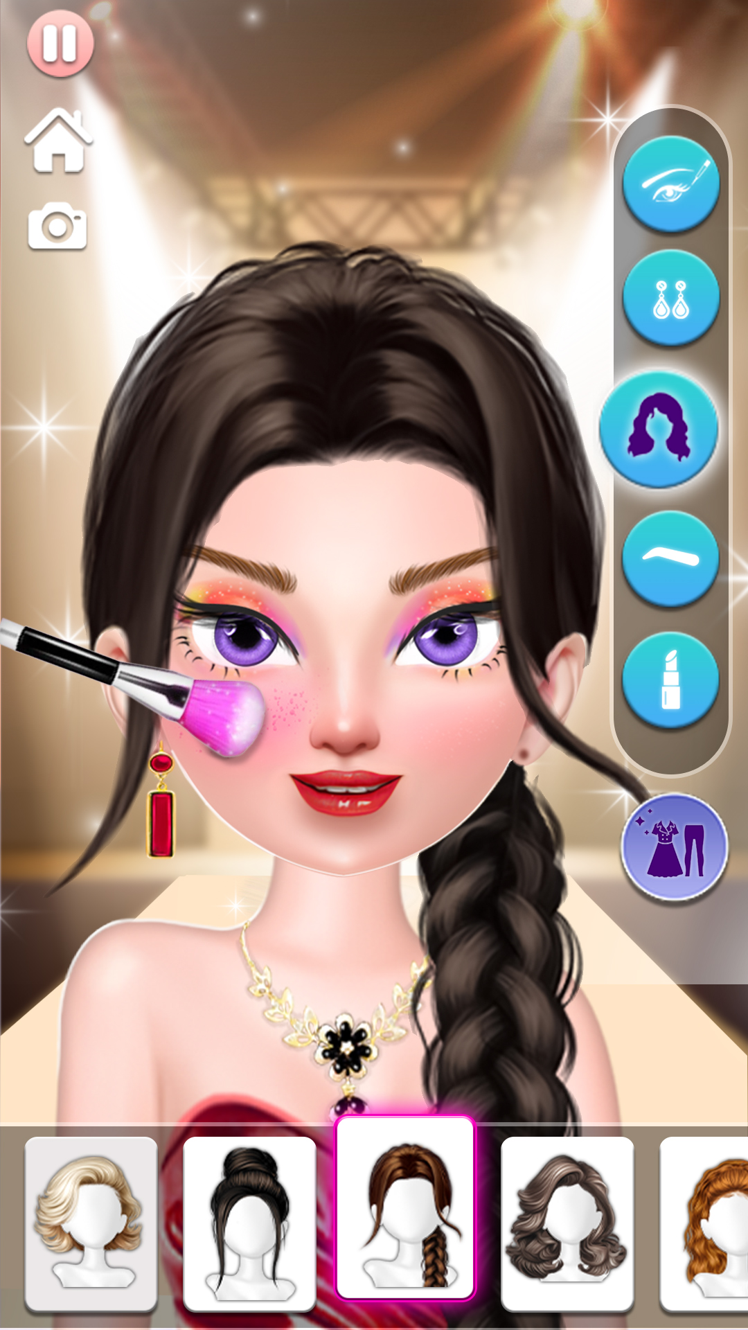 fitted lace wedding dress Fashion Games: Dress up Games - Offline Fashion Girls Simulation 3D