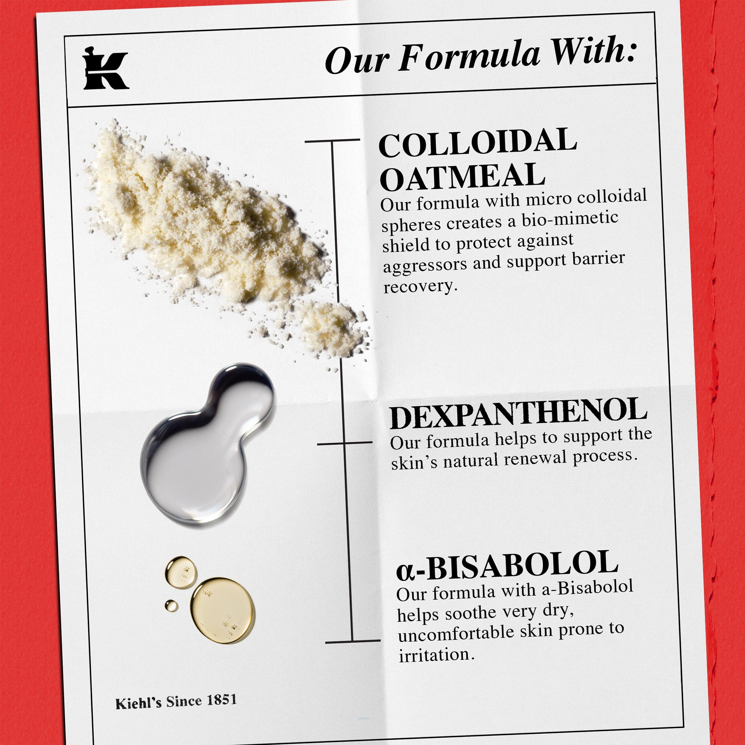 Kiehl’s Ultra Facial Meltdown Recovery Cream, Colloidal Oatmeal Skin Protectant for Sensitive, Eczema‑Prone Skin, Repairs Barrier & Hydrates up to 96hrs, 50ml - 5