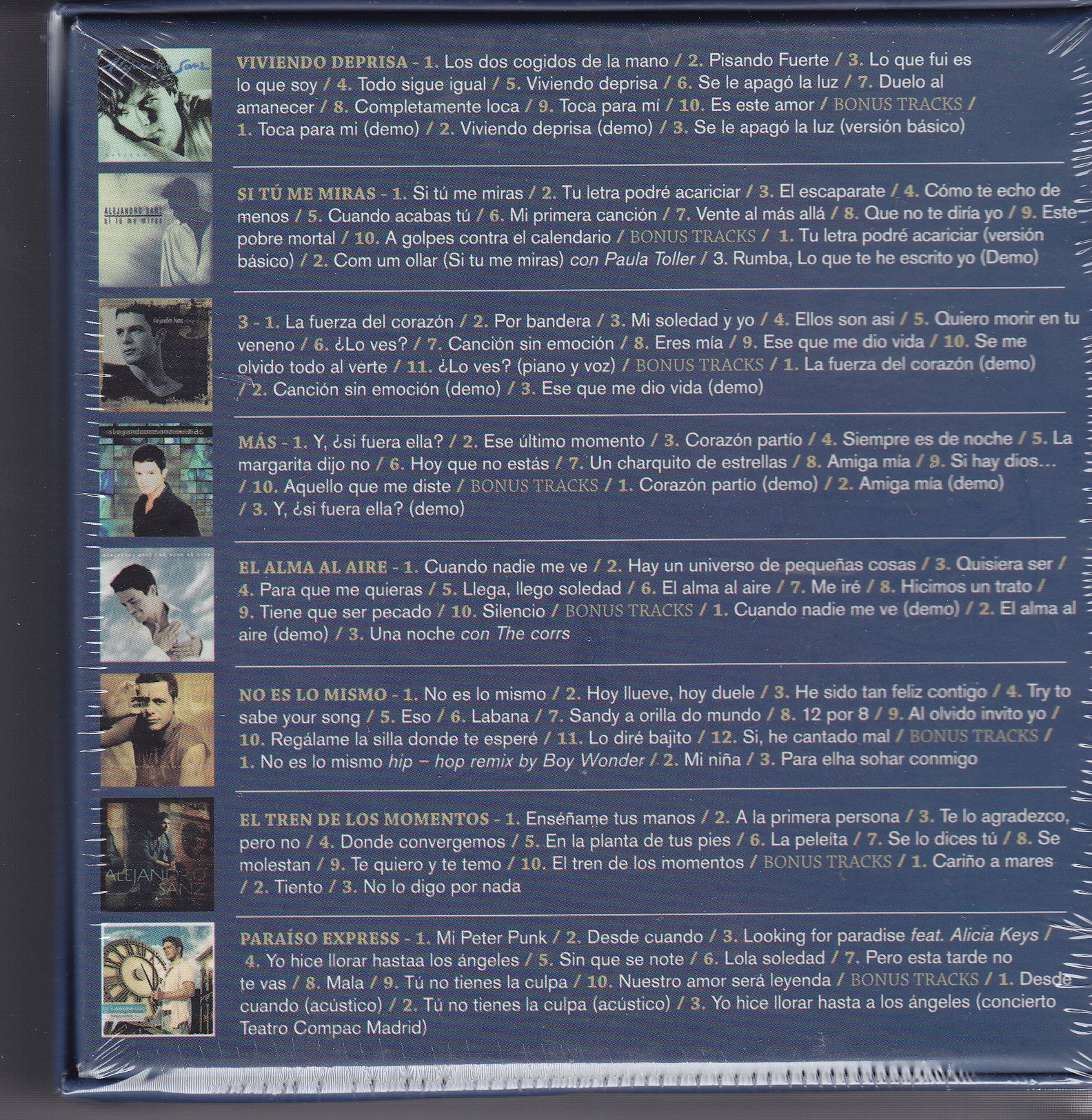 Albumes de Estudio 1991-2009