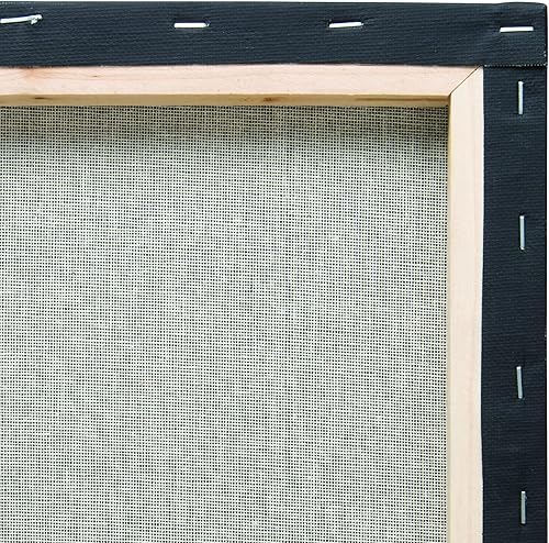 Miniatura 4 de Practica - Lienzo para pintar, libre de ácido. Lienzo de algodón económico, 2 unidades, múltiples tamaños