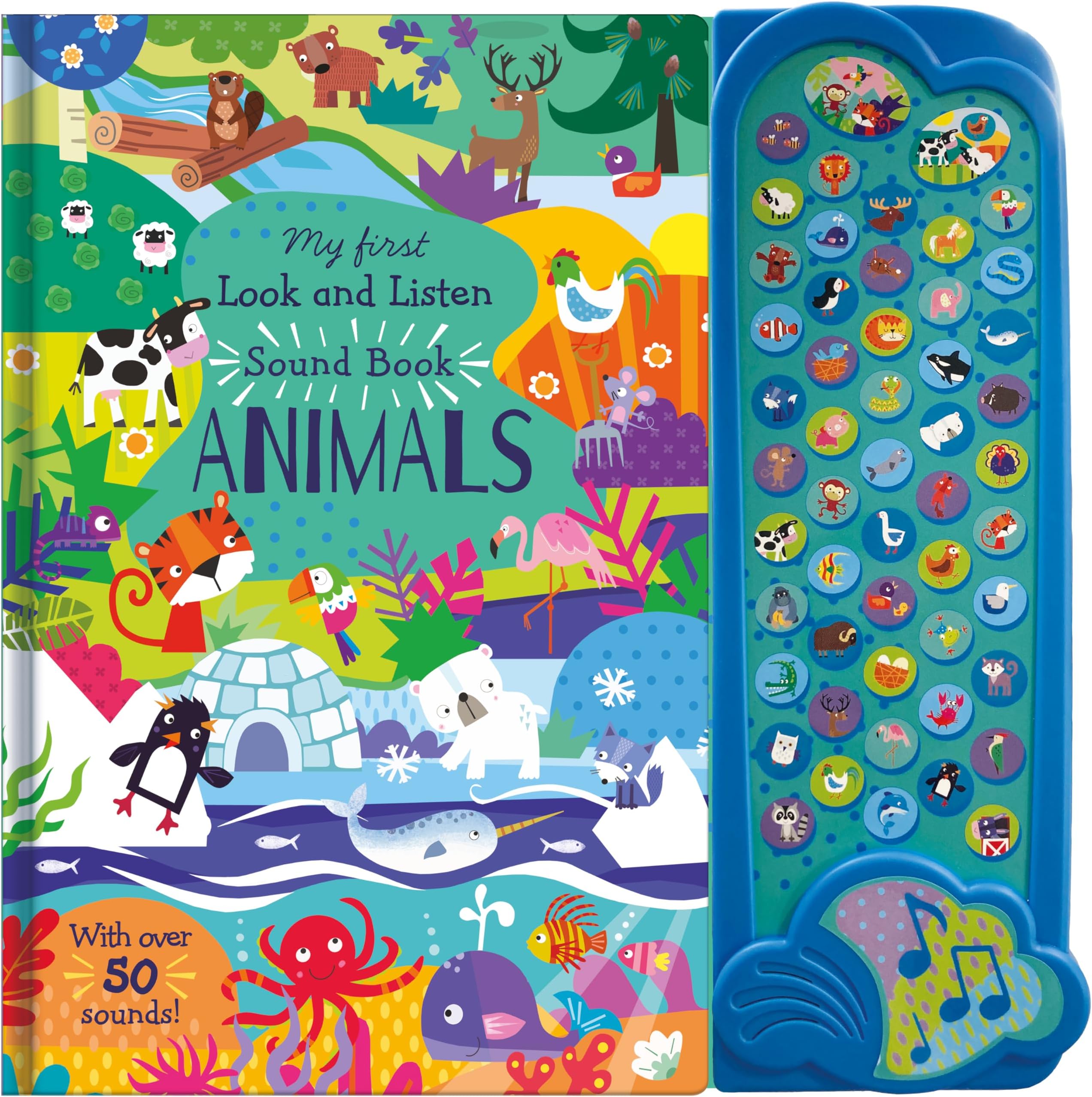 My First Look and Find Sound Book: Animals