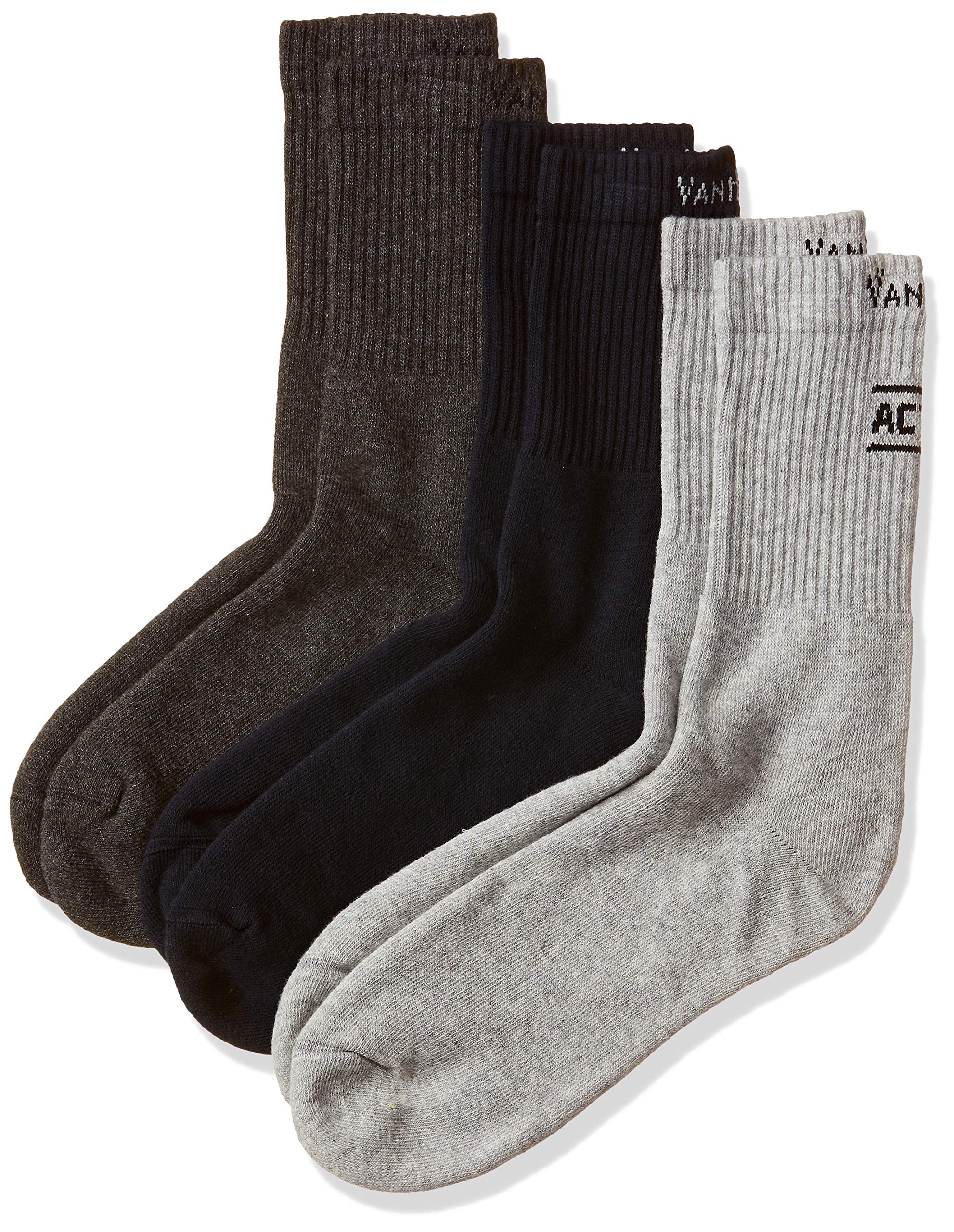 van heusen Men Cotton Blend Active Anti Bacterial Crew Socks - Pack Of 3 - Crew Length, Soft Handfeel-picture-28
